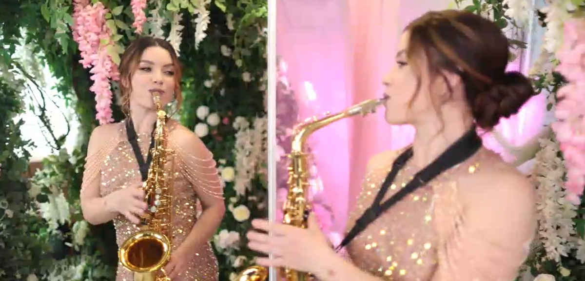 IVA SAX играет jazz, swing и ретро хиты на торжественном мероприятии в Киеве