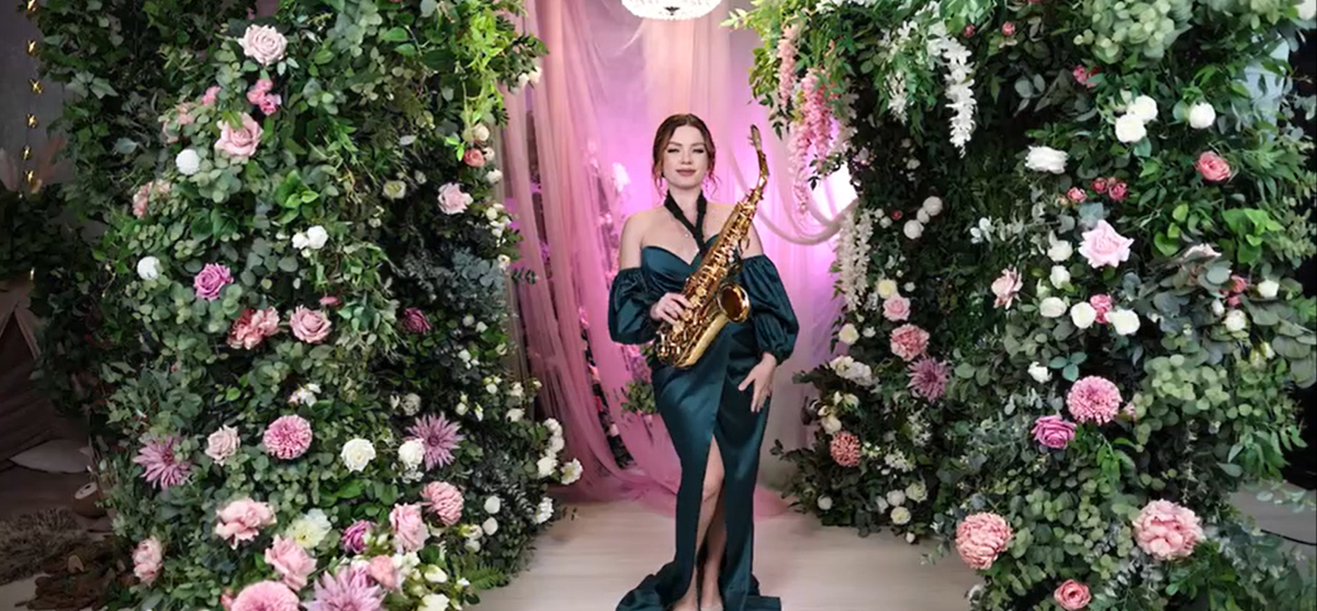 IVA SAX грає swing, blues та ретро музику на урочистому заході у Києві